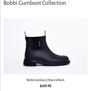 MERRY PEOPLE NWT Black Rain boots